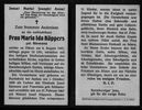 Maria Ida Siemons<br>† 06-08-1927;