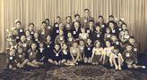 959 - Het echtpaar Schunck-Cloot met hun kleinkinderen ~1952